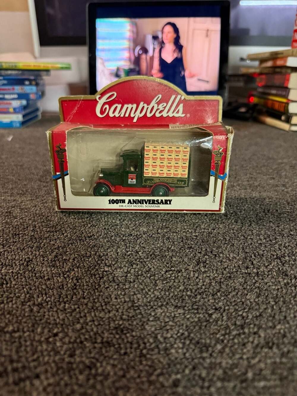 Vintage Campbell's 100th Anniversary Die-Cast Model Souvenir Delivery Truck